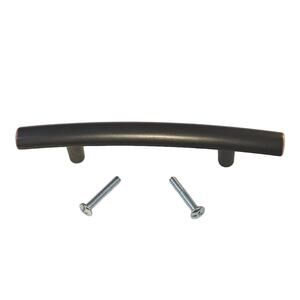 Cabinet Pull Bronze Copper Arched Drawer Knob Blackened P22667C-VB 3" Handle